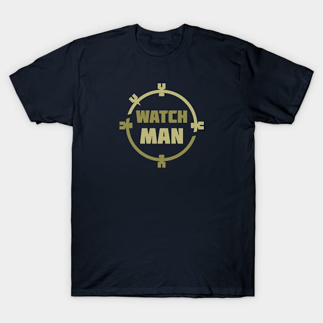 Watch Man T-Shirt by Toogoo